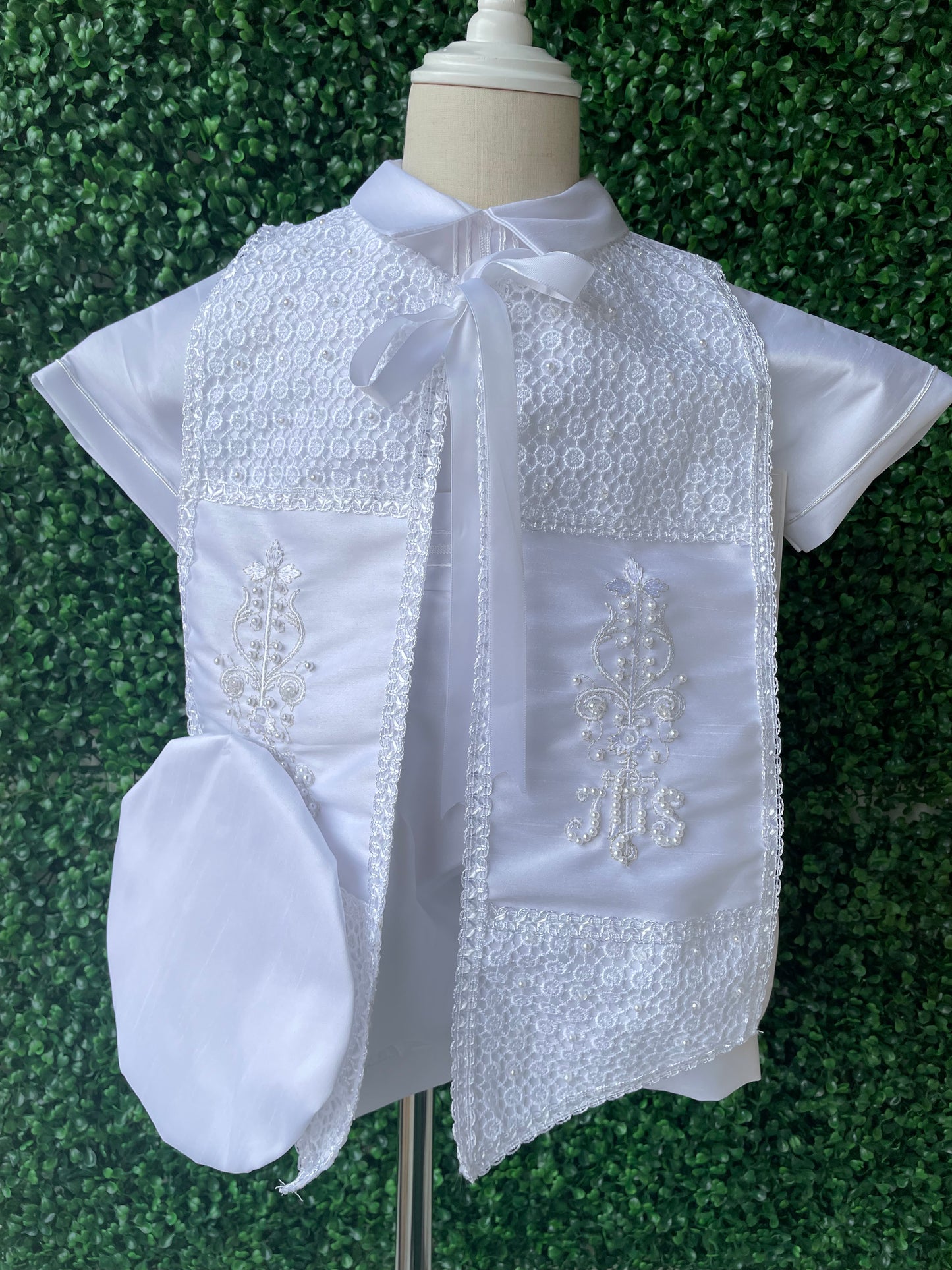 Model Juan Pablo Boy Baptism Outfit