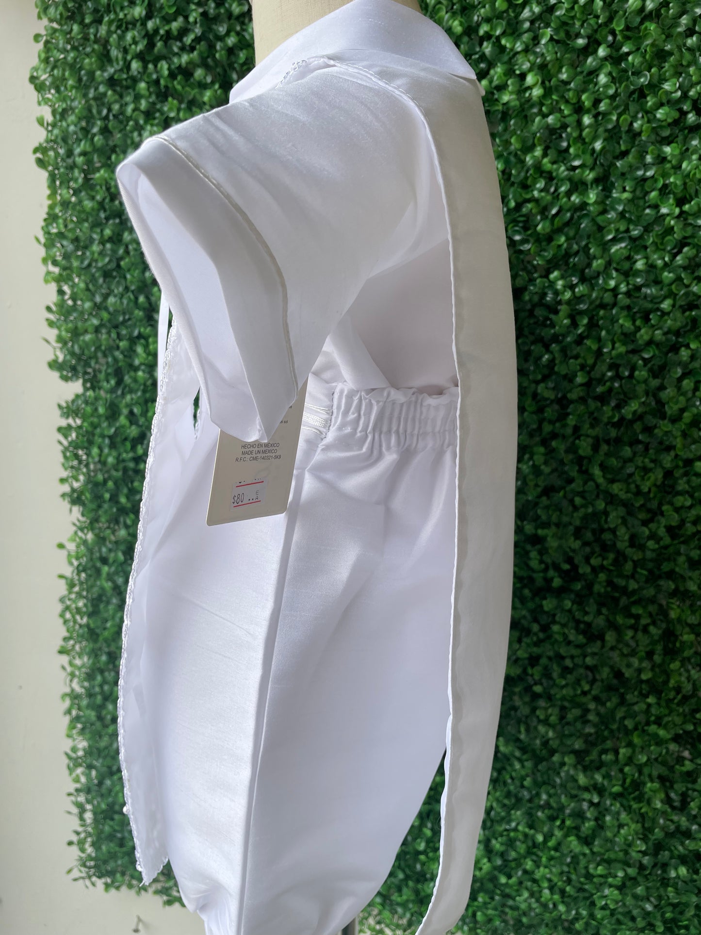 Model Juan Pablo Boy Baptism Outfit